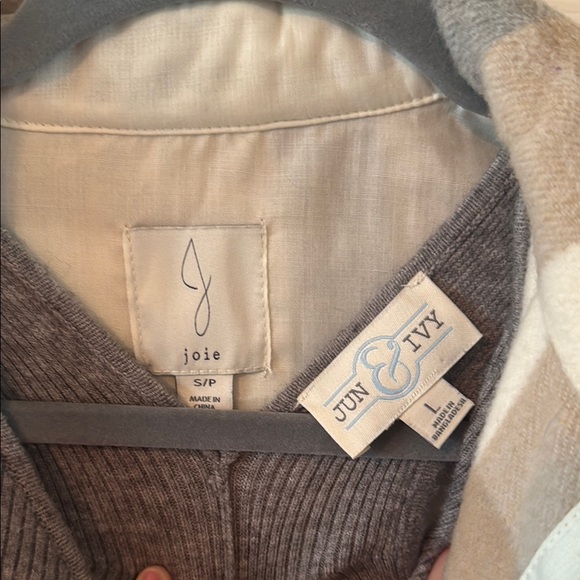 Plaid Button-Up Shacket - Picture 2 of 4